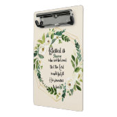 賛美キリスト教名信じは彼女 ミニクリップボード (アングル2)