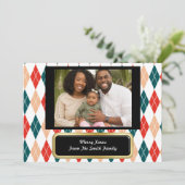 賛美クリスマスの願いカスタム- Christian Card シーズンカード (スタンド正面)