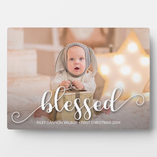 賛美クリスマス休暇フォトイーゼルフラムレス フォトプラーク (正面)