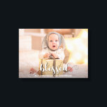 賛美クリスマス写真 キャンバスプリント<br><div class="desc">この魅力的ストレッチされたキャンバスは賛美美しい白い台本の単語と写真のフォントとフォントの色の下で望むあらゆる情報を備えてお気に入りのいる。</div>