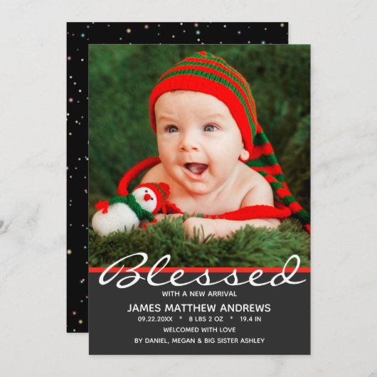 賛美クリスマス誕生 (正面/裏面)