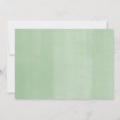 賛美クリスマス・ホリー・金ゴールド2枚の写真カード (裏面)