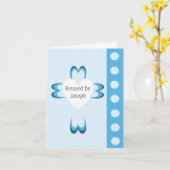 賛美サンキューカード カード (黄色い花)