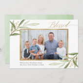 賛美シンプル金ゴールド緑 (正面/裏面)