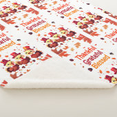 賛美スタイリッシュ感謝の感謝祭 シェルパブランケット (3/4)