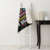 賛美スタイリッシュ感謝の感謝祭 シェルパブランケット (インサイチュ)