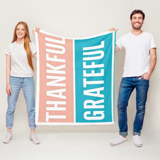 賛美スタイリッシュ感謝の感謝祭 フリースブランケット (インサイチュ)