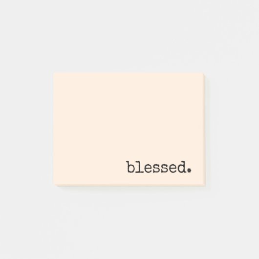 賛美タイポグラフィ ポストイット (正面)