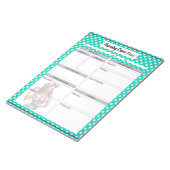 賛美ナースピンナップ気に計画 ノートパッド (アングル)