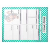 賛美ナースピンナップ気に計画 ノートパッド (正面)