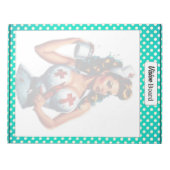 賛美ナースピンナップ_ビジョンボード ノートパッド (正面)