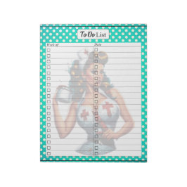 賛美ナースピンナップ_一覧 ノートパッド