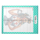 賛美ナースピンナップ_一覧 ノートパッド (正面)