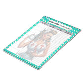 賛美ナースピンナップ_介入評価 ノートパッド (アングル)