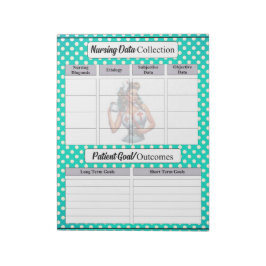 賛美ナースピンナップ_介護データ収集 ノートパッド