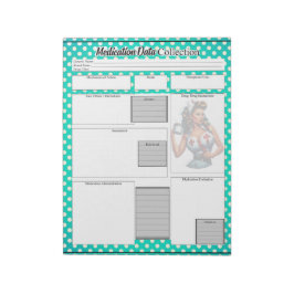 賛美ナースピンナップ_投薬データ収集 ノートパッド