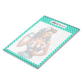 賛美ナースピンナップ_自身宛て書簡 ノートパッド (アングル)