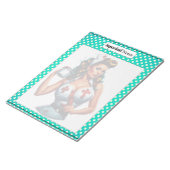 賛美ナースピンナップ_重要な注意事項 ノートパッド (アングル)