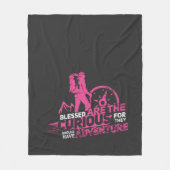 賛美ノベルティか フリースブランケット (正面)