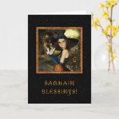 賛美ハロウィン – ウィッチスターズ カード (黄色い花)