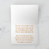 賛美ハロウィン シーズンカード (内部)