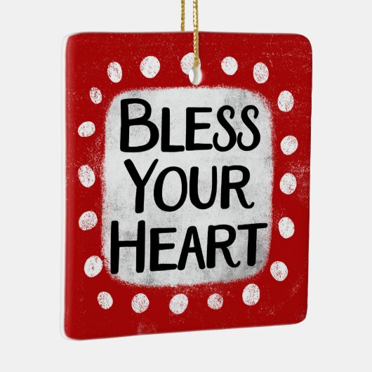 賛美ハートオーナメント セラミックオーナメント (右)