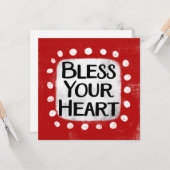 賛美ハートグリーティングカード カード (正面/裏面インサイチュ)