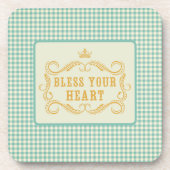 賛美ハート南部引用文 コースター (正面)