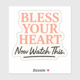 賛美ハート見ろ シール