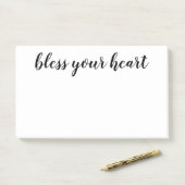 賛美ハート黒文字 ポストイット (デスク)