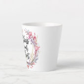 賛美ハート カフェラテマグ (正面)