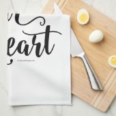 賛美ハート キッチンタオル (四つ折り)