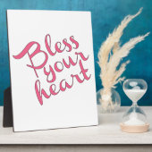 賛美ハート フォトプラーク (側面)