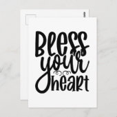 賛美ハート ポストカード (正面/裏面)