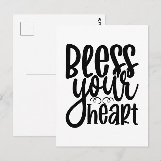 賛美ハート ポストカード (正面/裏面)