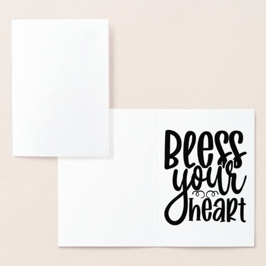 賛美ハート 箔カード (ディスプレー)