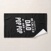 賛美パパと称ポップ・アートのすポップ・アートのる人 ハンドタオル (ハンドタオル)