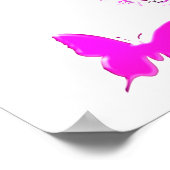 賛美ピクフローラエレミヤ29:11 パーソナライズされた ポスター (角)