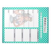 賛美ピンナップナース_週間 ノートパッド (正面)