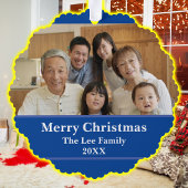 賛美ファーストホームクリスマス出生シーン オーナメントカード