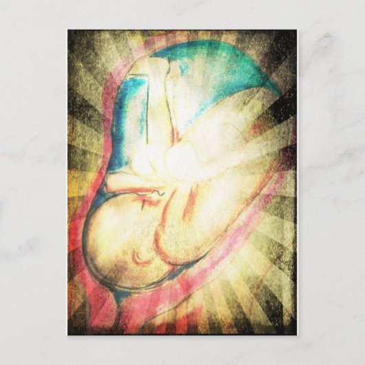 賛美ベビー ポストカード (正面)