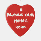 賛美ホームシンプルクリスマススクリプト セラミックオーナメント (右)