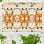 賛美ホームフローラティータオル キッチンタオル (折り畳み)