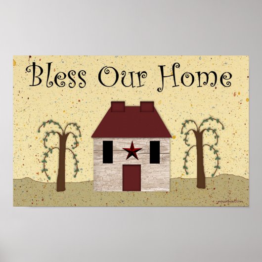 賛美ホームプリント ポスター (正面)