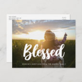 賛美モダンタイポグラフィ ポストカード (正面/裏面)