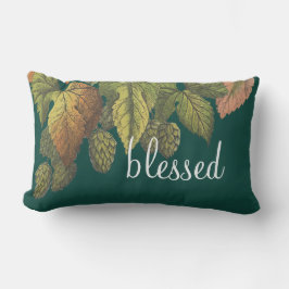 賛美モダンヴィンテージ花 ランバークッション