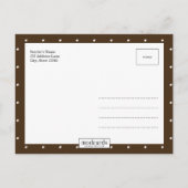 賛美モダン発表 案内ポストカード (裏面)