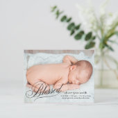 賛美モダン発表 案内ポストカード (スタンド正面)