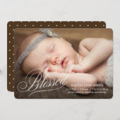 賛美モダン発表 案内状 (正面/裏面)