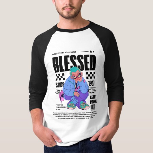 賛美ユニークTシャツ Tシャツ (正面)